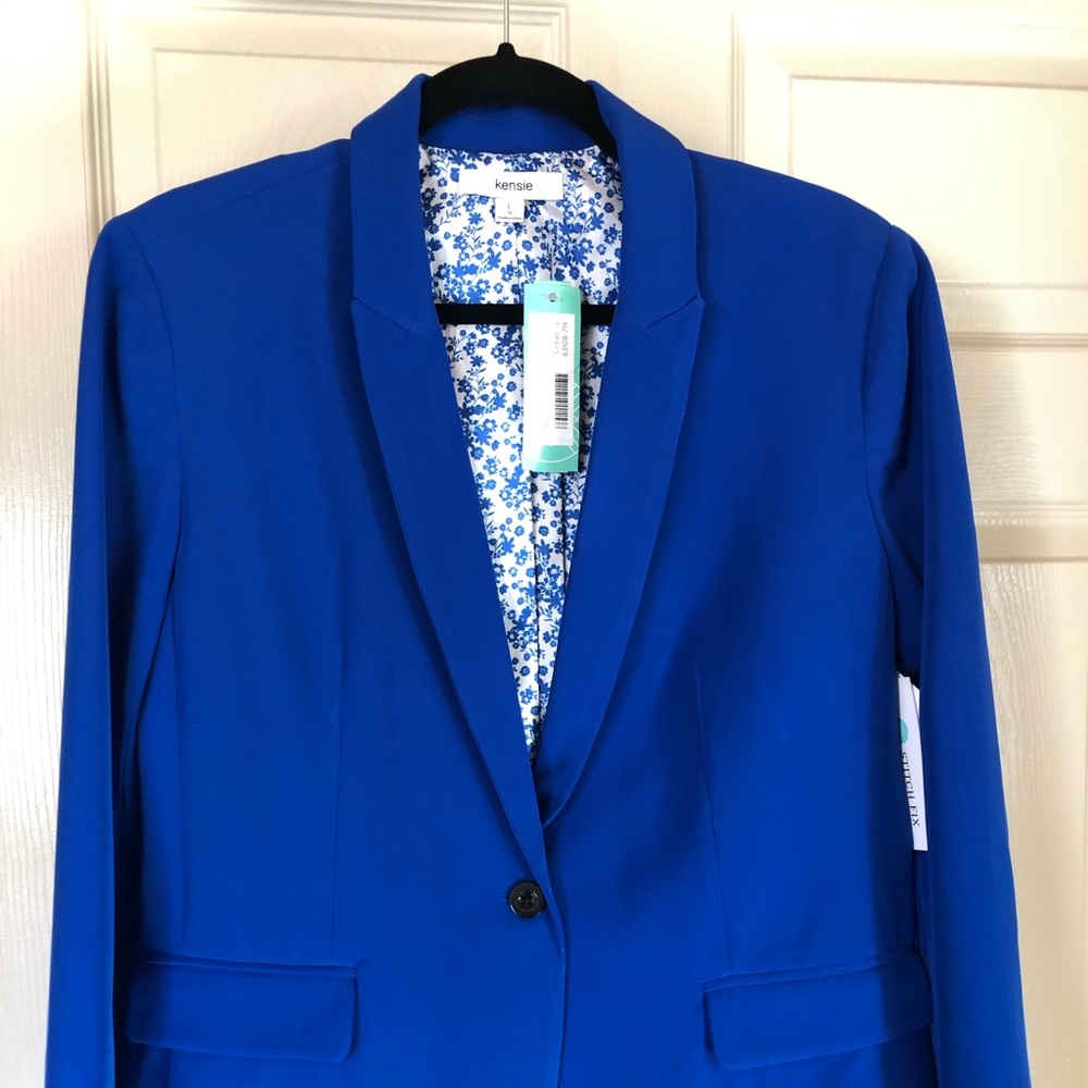 Bright Blue Blazer
